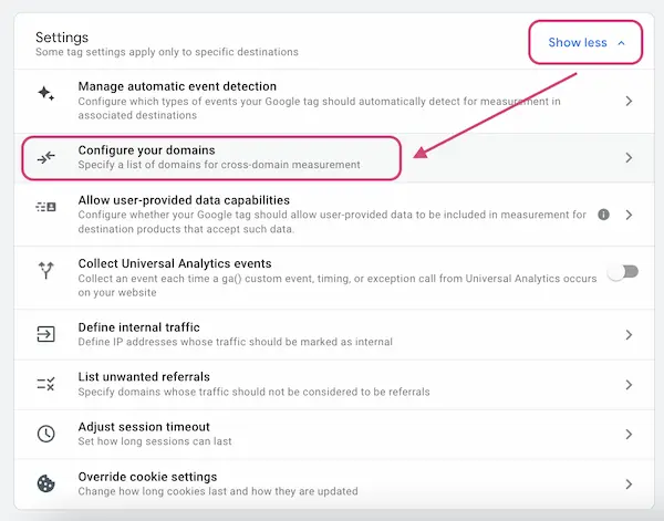 GA4 Admin Settings - Property Settings